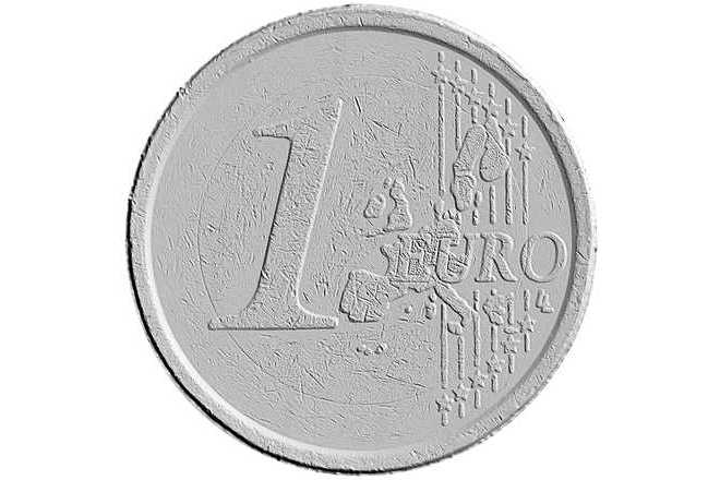 Coin scan. image